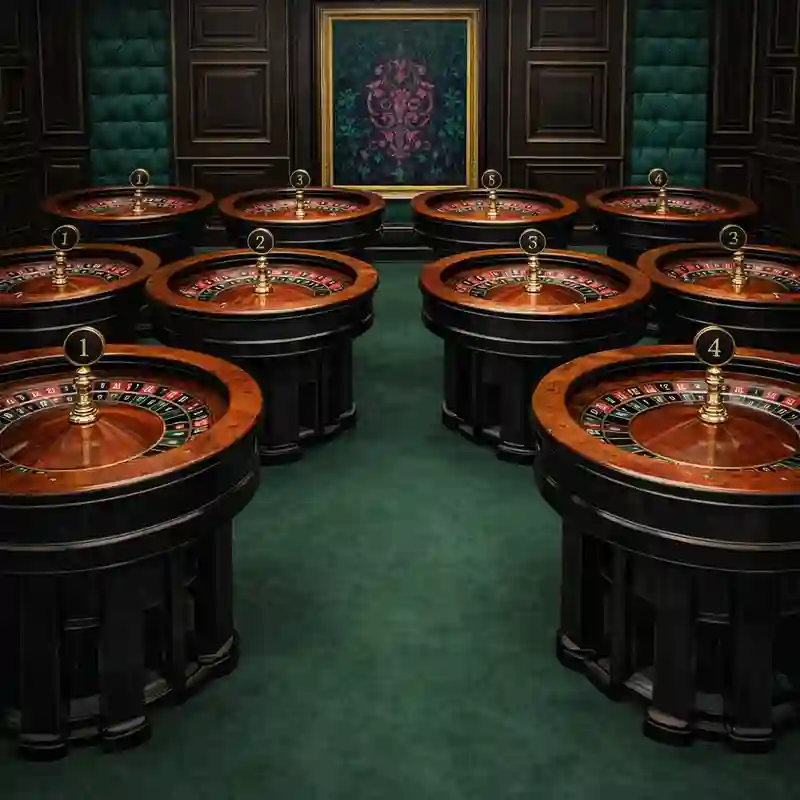 Instant Roulette luxury casino game at hawk game