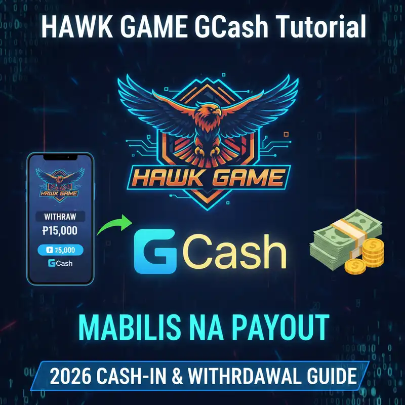 Hawk Game GCash Tutorial Banner