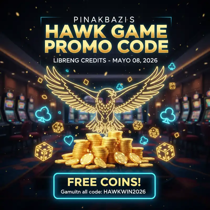 Hawk Game Promo Codes at Free Coins Mayo 2026